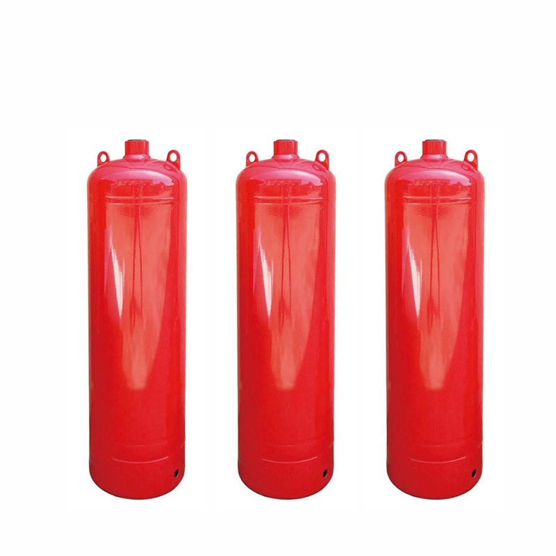 Red FM200 Cylinder For Fire Suppression System With Excellent Performance