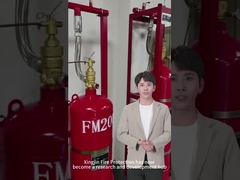 ประเภทกระเป๋าสตางค์ป้องกันไฟแบบอุตสาหกรรม Heptafluoropropane Fm200