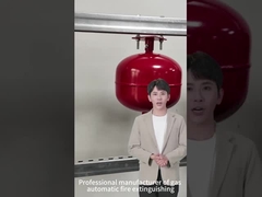 10-1000 กิโลกรัม ความจุ ระบบดับเพลิงแบบก๊าซ FM200 ระดับเพลิง