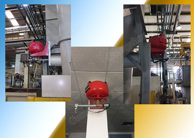 Data Center FM200 Fire Suppression System with 40 Hanging Tank