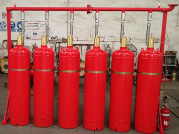Red Cylinder FM200 Gas Suppression System Easy And Convenient Installation