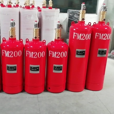 Automatic FM200 Fire Suppression System Without Pollution For Library
