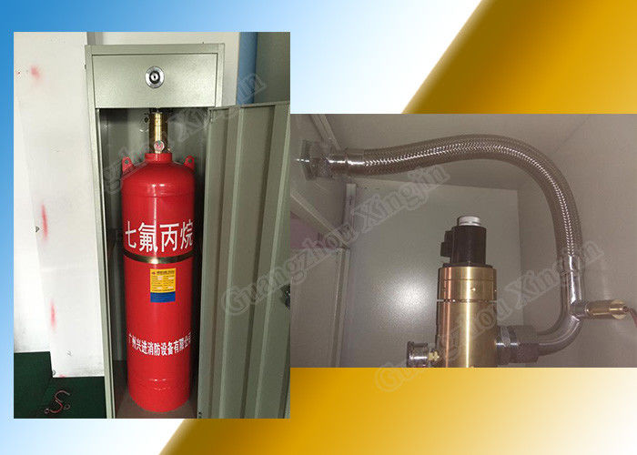 40L Single Cabinet Fm200 Fire Extinguishing System Pipe Network System