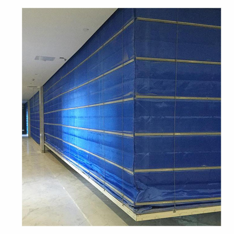 Industrial Fire Roller Curtain With Fire Prevention Low Maintenance